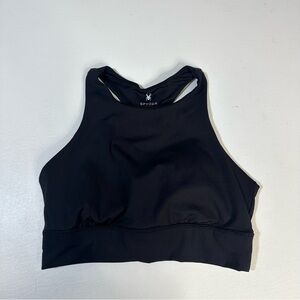 Black Spyder sports bra